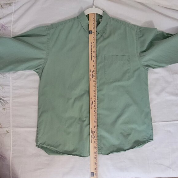 Gap Green Womens Button Long Sleeve Shirt  Size M - Picture 8 of 15